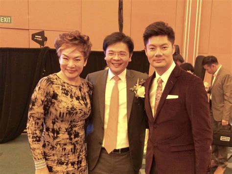 Prof koh's wife, a volunteer in a hospital, told him that some elderly people living alone or in institutions complain that their children never visit. Lawrence Wong New Wife / Lawrence Wong Archives ...