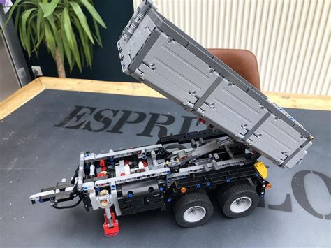 Lego Moc Arocs 42043 Tipper Trailer Motorized Version By L1anchu