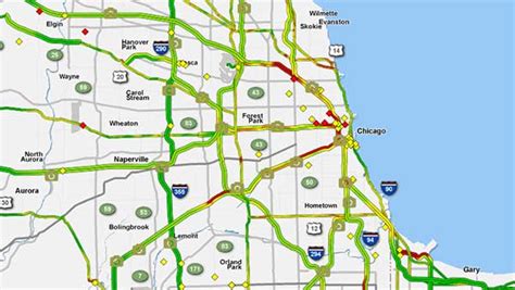 Chicago Traffic Map Real Time World Map