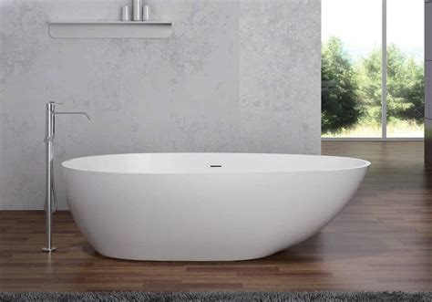 A relaxing bathing experience in an exotic freestanding bathtub can melt away the challenges of the day. Bathroom Suppliers & Renovation Sydney | Designer ...