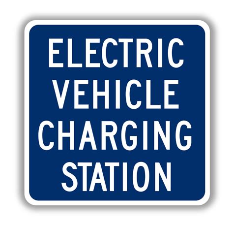 G66 21 Ca Electric Vehicle Charging Station Sign Guide Signs G