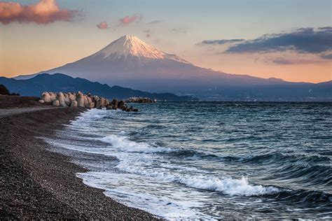 Mt Fuji And Sea Beach Go Next