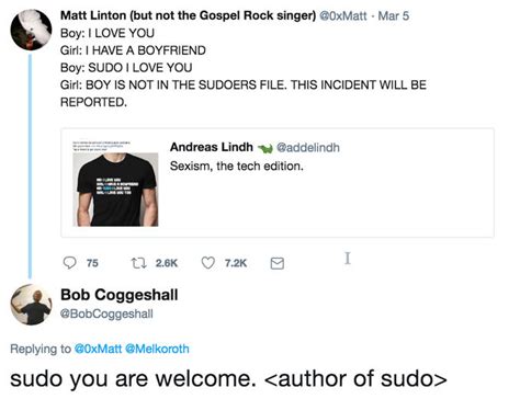 Sudo You Are Welcome Sudo I Love You Know Your Meme