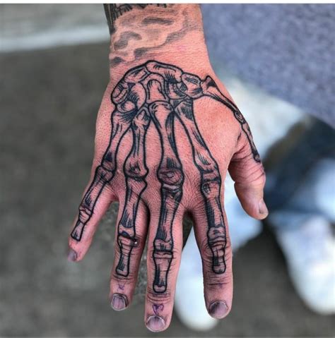 Update 77 Skeleton Hand Tattoos Super Hot Ineteachers