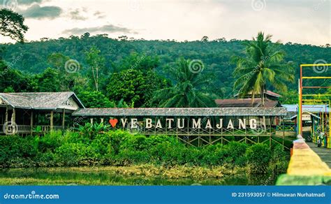 Kampung Batu Majang Gate Beautiful Village Located In Mahakam Ulu