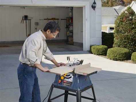 10 Table Saw With Steel Stand Ryobi Tools