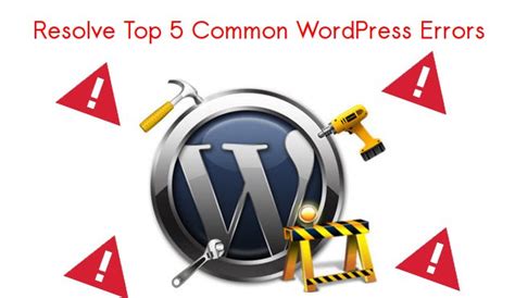Resolve Top Common Wordpress Errors And Ways To Avoid Them Skt