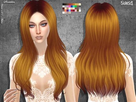 Sims 4 Hairs ~ The Sims Resource Hair 25 Ashe By Sintiklia