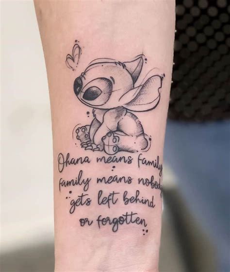 Update Ohana Tattoo With Stitch Latest In Cdgdbentre