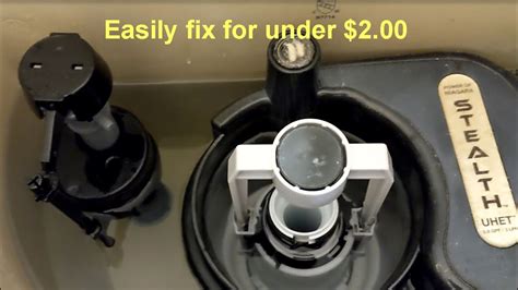 How To Fix Niagara Stealth Toilet For Under Hissing Noise