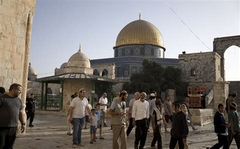 Record Number Of Jews Reported To Visit Temple Mount Over High Holiday