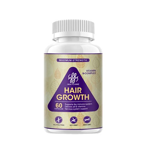 Imatchme Hair Growth Supplement For Thicker Fuller Hair Revitalize