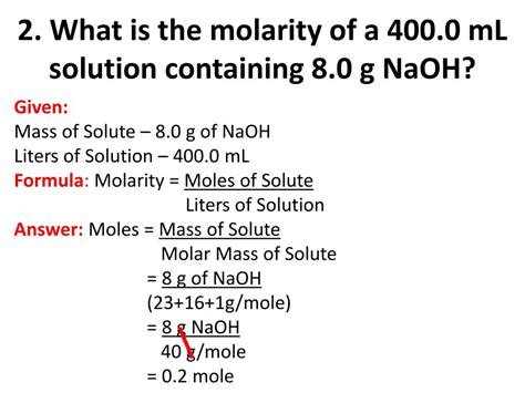Ppt Molarity And Molality Powerpoint Presentation Free Download Id