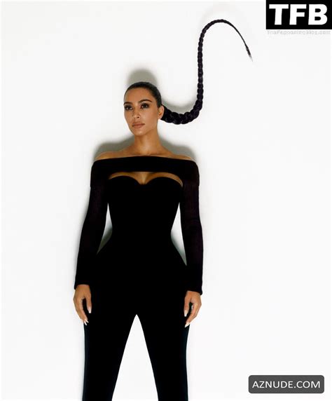 Kim Kardashian Sexy Poses Showing Off Her Hot Figure In A Photoshoot
