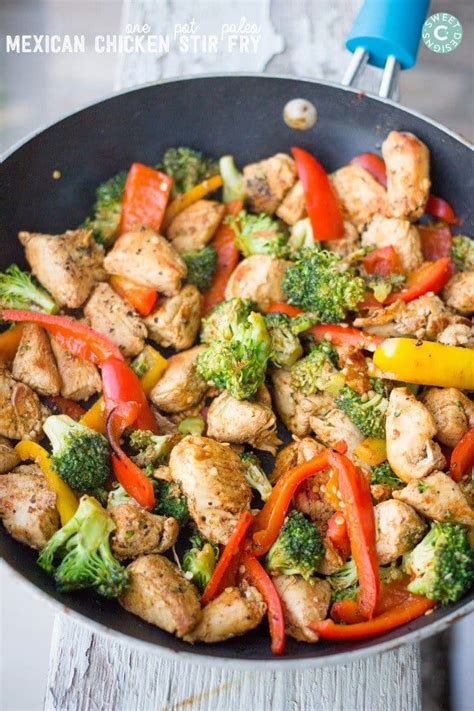 The tuna, vegetables and rice only take minutes to cook. One Pot Paleo Mexican Chicken Stir Fry