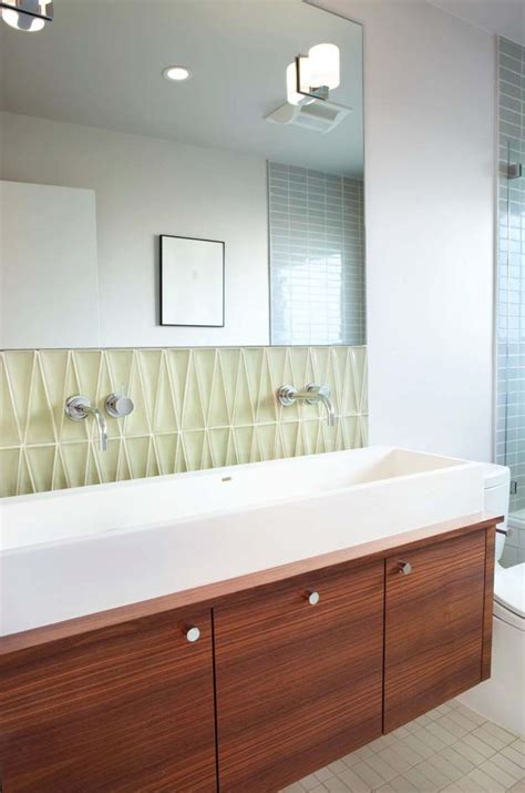 #hashtagdecor later modern modular bathroom design ideas 2020, small bathroom floor tiles, modern bathroom wall tile design ideas. Inspirational Mid Century Bathroom Tile Photograph - Home ...