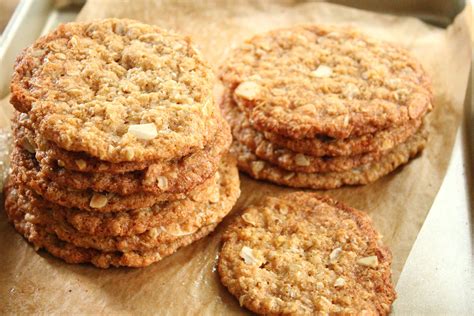Oatmeal Coconut And Almond Cookies
