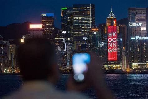 Hong Kongs All Decked Out In Red For 20th Anniversary Handover