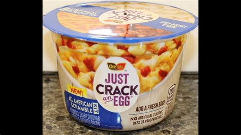 Ore Ida Just Crack An Egg All American Scramble Kit Review YouTube