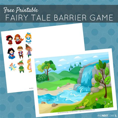This is a speech therapy book for young children who are just learning to shape pronunciation. Free Printable Fairy Tale Barrier Game for Speech Therapy ...