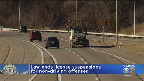 Law Ends License Suspensions For Non Driving Offenses Youtube