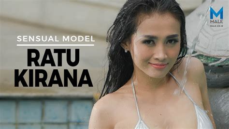 Hot Bikini Membalut Ratu Kirana Model Seksi Bersenyum Menawan Male Indonesia Youtube