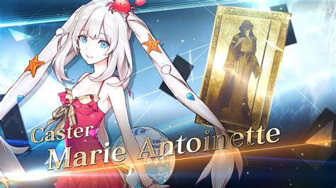Fategrand Order Marie Antoinette Caster Servant Introduction Youtube