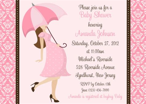 Choose your template, write your. Baby Shower Invitation Wording