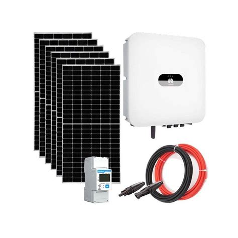 Kit Fotovoltaico Con Inversor Huawei Kw Ktl L Monof Sico