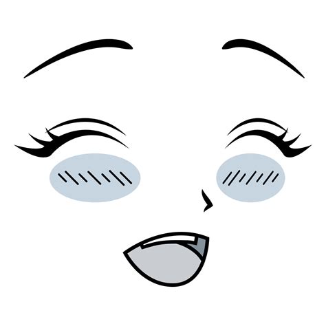 500 Anime Face Outline Png For Free 4kpng