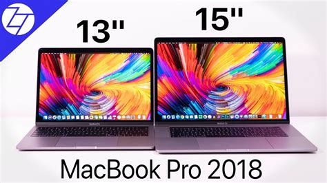 Macbook Pro 13 Vs 15 2018 Full Comparison Youtube