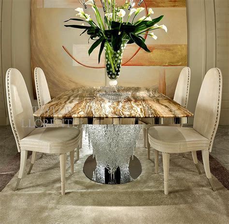 Dining table with tempered glass top is very fashionable and durable both. Luxury Dining Table - ITALIAN MURANO GLASS | TAYLOR ...