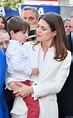 Charlotte Casiraghi et son fils Raphaël - Grand Prix de Formule E à Monaco le 13 mai 2017 ...