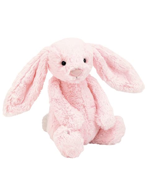 Jellycat Bashful Pink Bunny Soft Toy Medium Pink At John Lewis And Partners