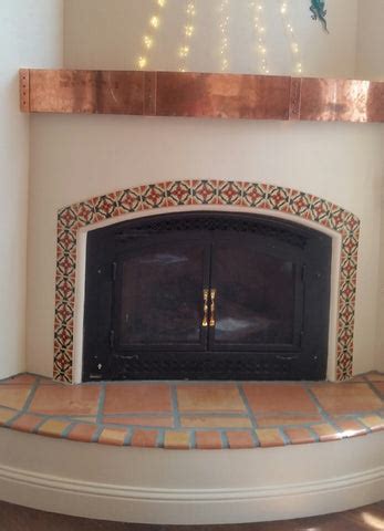 images pictures  ideas  mexican style fireplaces mexican tile designs