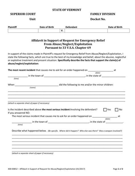 Form 400 00852 Fill Out Sign Online And Download Fillable Pdf Vermont Templateroller