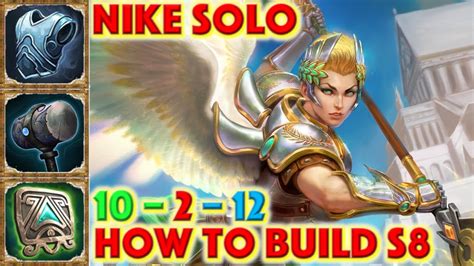 Smite How To Build Nike Nike Solo Build Season Conquest How To