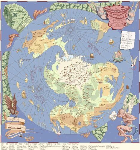The Mappa Discworld Terry Pratchett Maps Companions