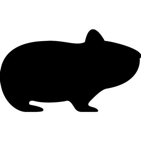 Hamster Facing Right Vector Svg Icon Svg Repo