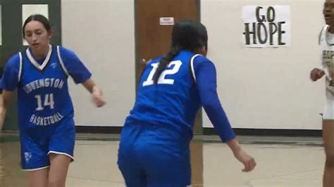 Girls Basketball Highlights Hope Christian Vs Lovington Youtube