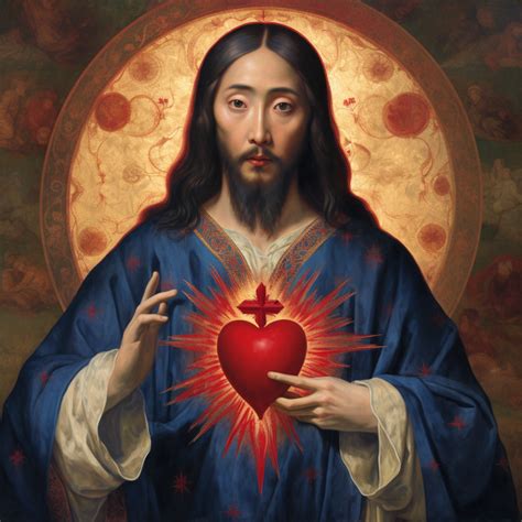 Chinese Sacred Heart Of Jesus 2023 By Virginia S Benedicte Public