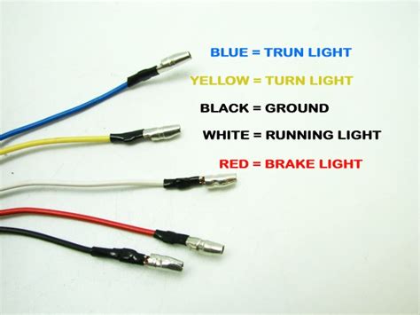 Signal and brake light brake light wiring with 3 wire turn signal tail lights ground led lighting wiring diagram awesome 3 wire led trailer light wiring led light wiring diagram. Integrated LED TailLight Turn Signals Ducati Monster - TechParts