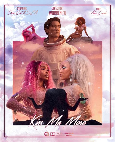 Doja Cat And Sza Kiss Me More Poster Poster Movie Posters Rap