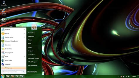 Abstract 3d Windows 7 Theme By Windowsthemes On Deviantart