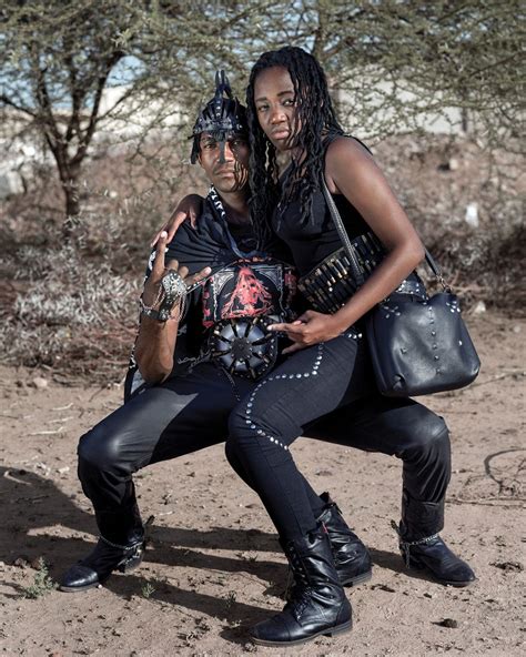 these photos of botswanan metalheads are pretty mind blowing metalhead fashion goth fashion