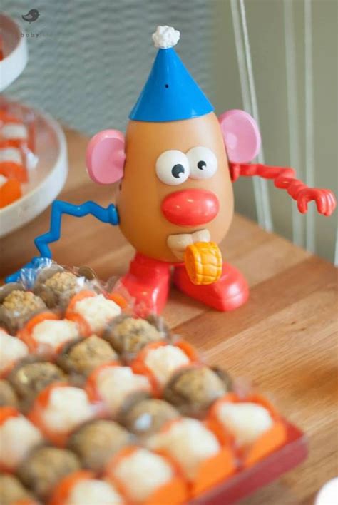 Karas Party Ideas Mr Potato Head Themed Birthday Party