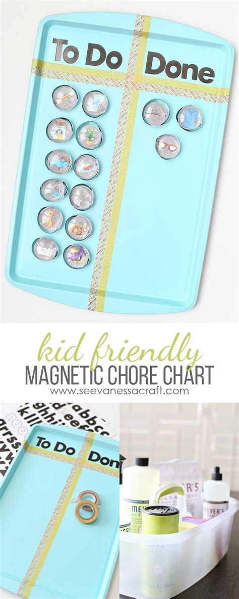 Craft Diy Magnetic Chore Chart See Vanessa Craft Chore Chart Kids