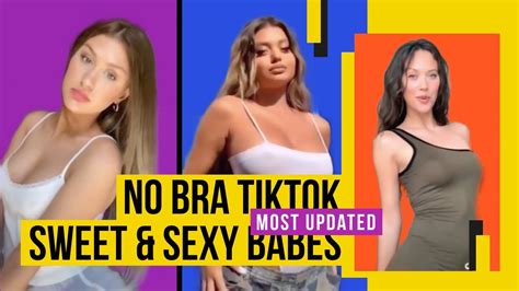 SWEET SEXY Booty Girls No Bra Challenge TikToks Compilation 2021