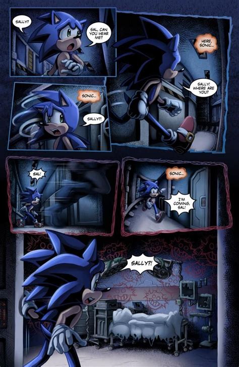 SONIC RETOLD Issue 3 Page 10 By Glitcher On DeviantArt Sonic