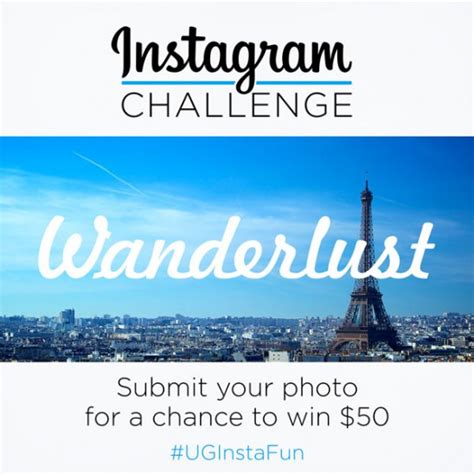 Instagram Challenge Wanderlust The Goods